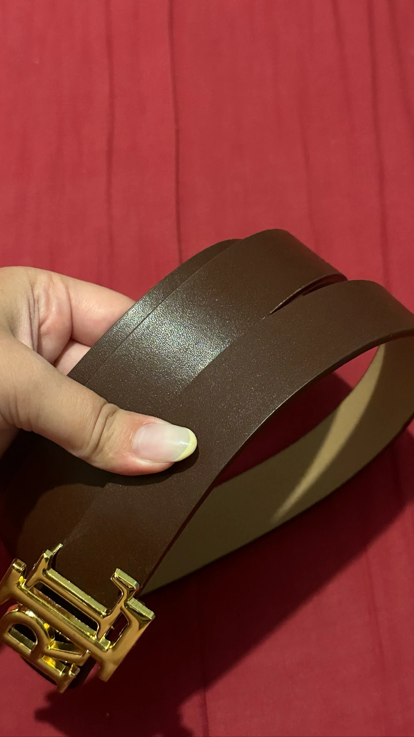 Cinturón marrón Ralph Lauren mujer – photo 2